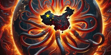 El cerco a China, la política del caos, o la locura de una potencia decadente.