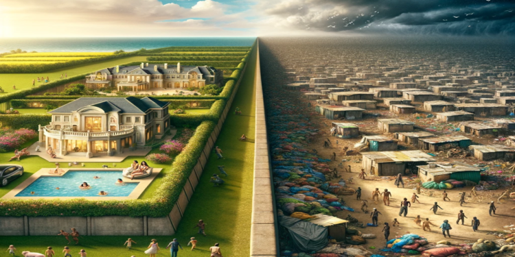 La riqueza de los cinco hombres más ricos se ha duplicado, mientras que casi 5 mil millones de personas se han empobrecido desde el inicio de la década