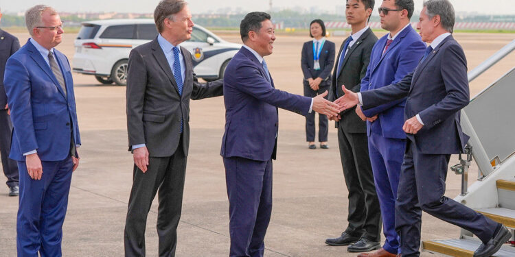 Estados Unidos. Blinken llega a Shanghái