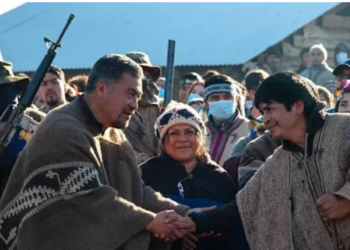 Pueblo Mapuche. Nombre de lucha: Héctor Llaitul.