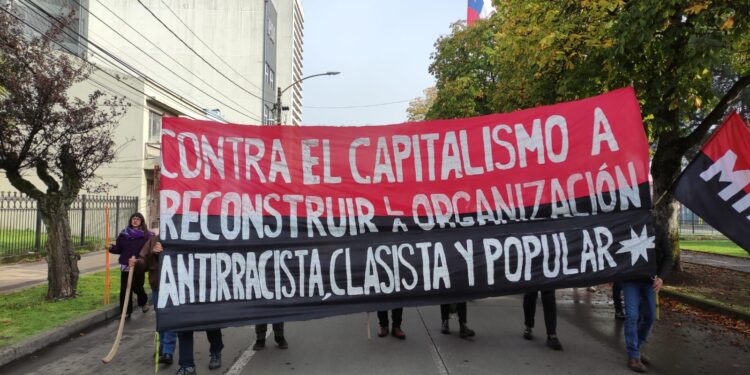 1ro de mayo en Wallmapu