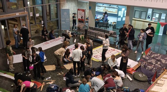 La unidad de los campus universitarios en la lucha por Palestina