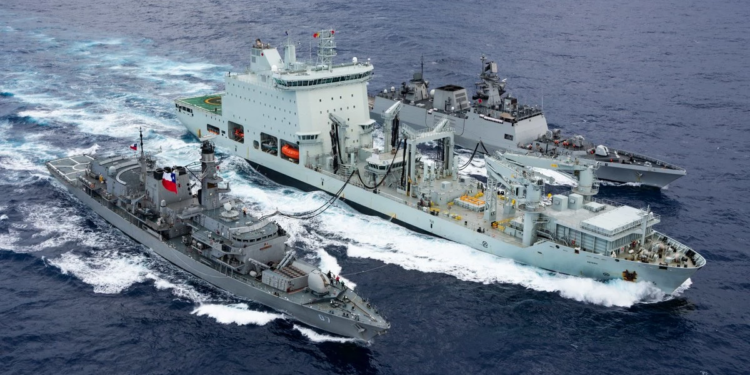Chile. Participarán en ejercicios navales junto a “Israel”