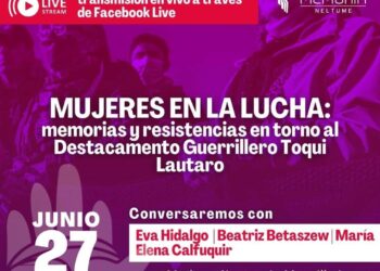 |VIDEO| Conversatorio Mujeres en la lucha: memorias y resistencias Destacamento Guerrillero Toqui Lautaro