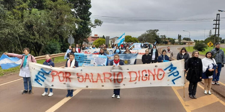“Más allá de la protesta policial, lo que está reventando en Misiones es el modelo extractivo”