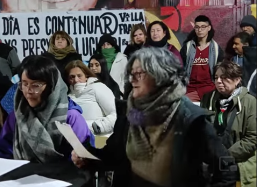 Conferencia de Prensa Villa Francia sobre allanamientos y presos políticos de Boric-Tohá