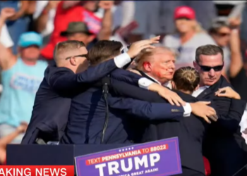 Disparos al candidato presidencial del neofascista Donald Trump en el contexto de su campaña.