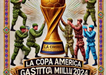 LA COPA AMÉRICA DEL GASTO MILITAR 2024: UNA COMPETICIÓN DE ARMAMENTISMO