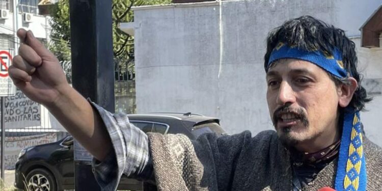 Nación Mapuche. Vuelven a exigir la liberación inmediata del lonko Facundo Jones Huala, quien cumple una huelga seca