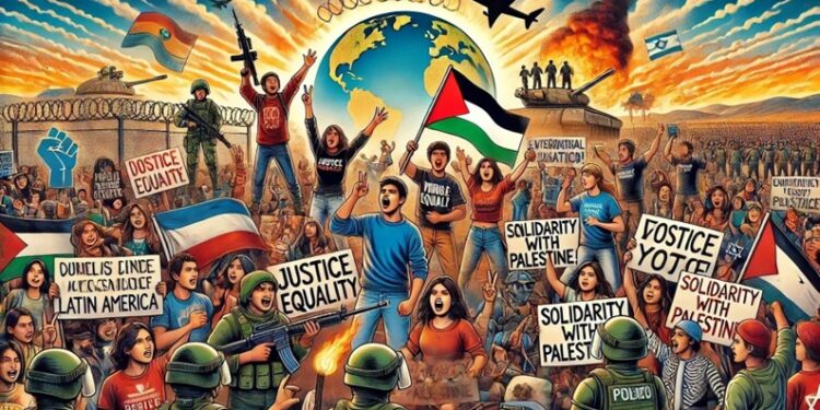 Militarización, Desigualdad y ResistenciaPopular en Chile y Latinoamérica.Coyuntura de mayo y parte junio 2024 desde el Biobío, sur de Chile y Nuestra América.