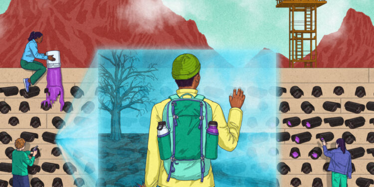 El campo de batalla está en EE.UU. La inteligencia artificial contra los migrantes