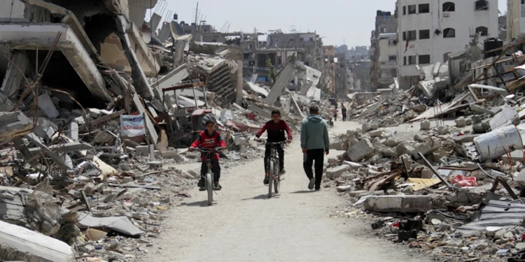 Palestina. La destrucción de Gaza deja una huella ecológica desastrosa