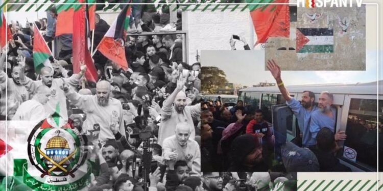 Palestina. Presos liberados bajo acuerdo de intercambio renuevan su lealtad a la Resistencia