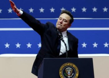 El saludo de Musk y la nueva nobleza